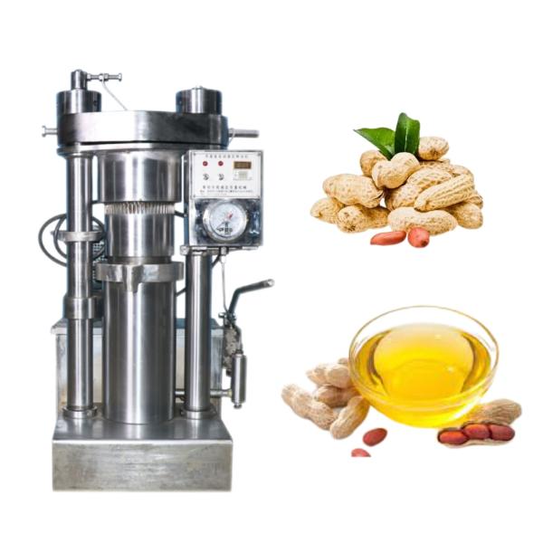 Industrial Hydraulic Oil Press Machine Peanut Oil Presser 8.5 Kg / Batch Capacity