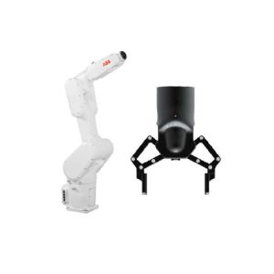 China Handling Robotic Arm 6 Axis IRB 1300 With CNGBS Robot Gripper For Material Handling Robot on sale China Handling Robotic Arm 6 Axis IRB 1300 With CNGBS Robot Gripper For Material Handling Robot on sale