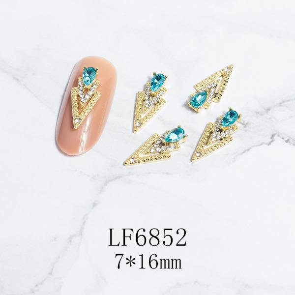 Multi Shapes Diamond Decorations Big Stones High Quality Shiny Crystal Nail Charms Flat back Rhinestones For Nail Art