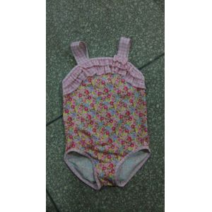 Fancy Girl Floral Print Swimsui one piece