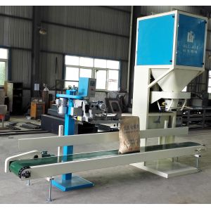 Color Touch Screen 10-50kg Bag Urea Fertilizer Silica Sand Packing Machine