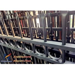 China 100mm Galvanized Welded Wire Mesh Fence Aluminium Tubular on sale