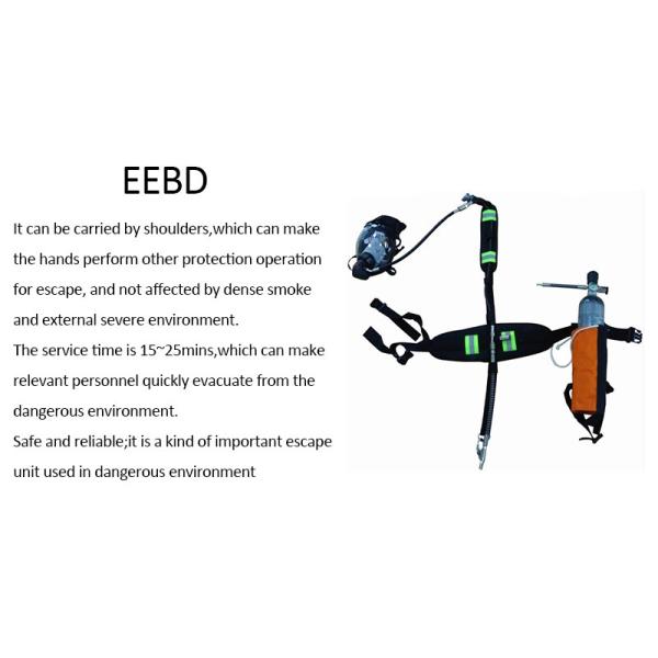 Full Mask Single Backboard for Fire Fighting Made of Carbon Fiber Composites Cylinder