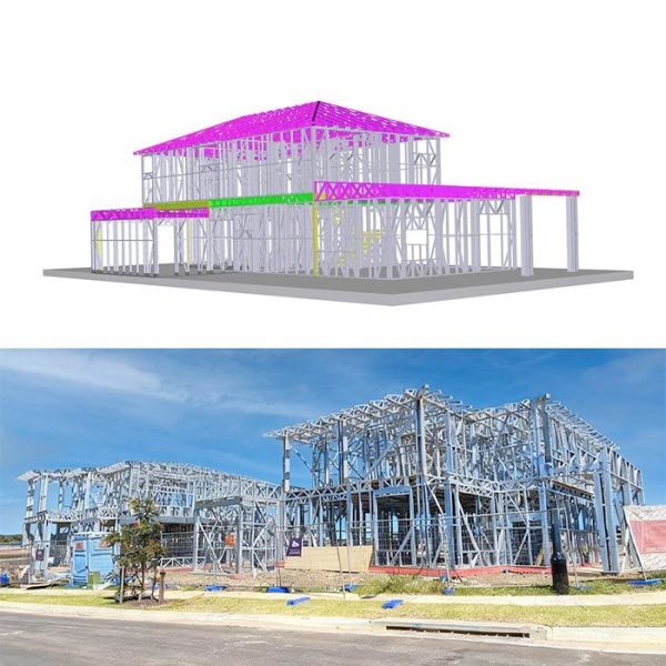 Fast Build 2-Story Modular Home | Australian Light Steel Frame Villa