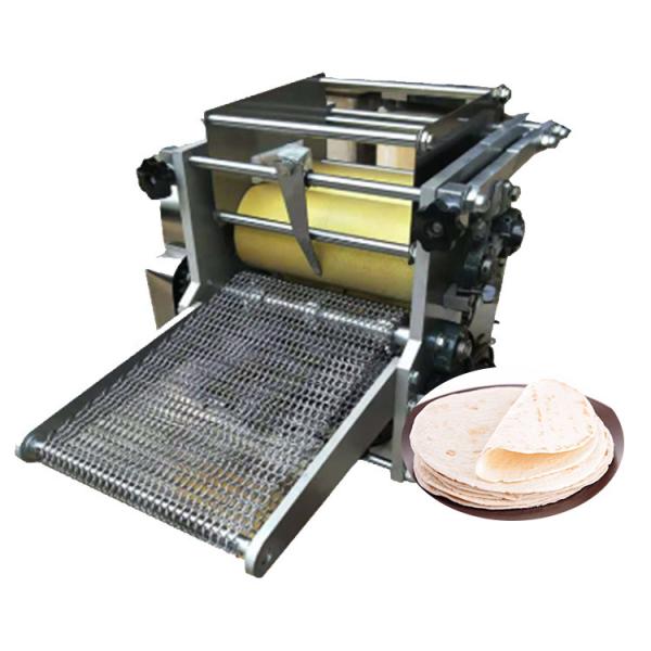 Commercial electric cooked round sheet crepe taco roti corn mexican tortilla