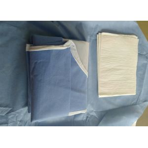 Soft Standard Surgical Hospital Isolation Gowns Breathable AAMI Level 3