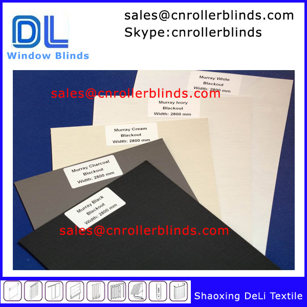 Buy 3 Pass blackout roller blinds with 250cm width at wholesale prices