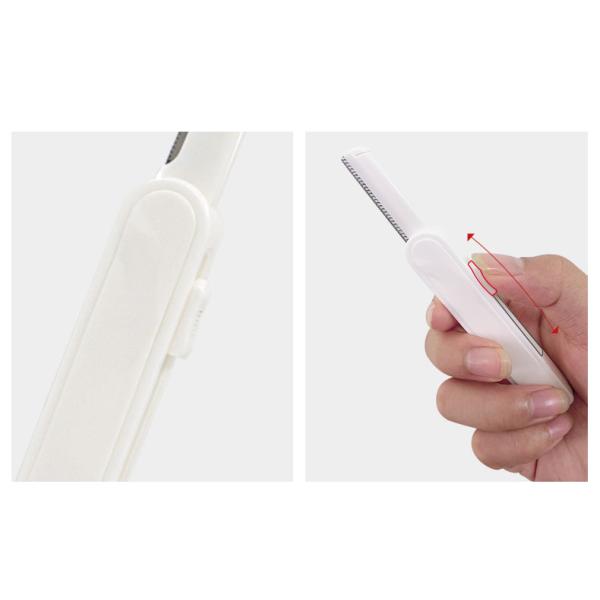 Flexible Eyebrow Trimmer Lady Razor Facial Hair Remover Eyebrow Razor Trimmer Blade Shaver for Women