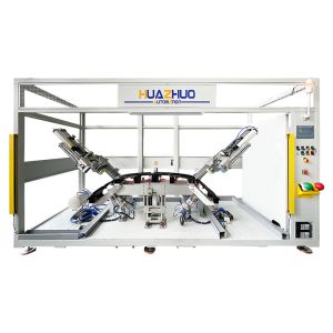 Quality Automated Automotive Bumper Punching Ultrasonic Welding Radar Cover Machine for sale