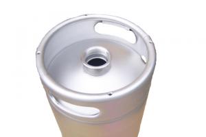 China US Stainless Steel Cider / Mead Keg 1/6bbl With Acid - Pickling And Passivation surface on sale