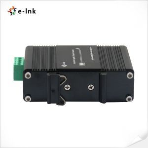 Mini Industrial 4-Port 10/100/1000T + 1-Port 100/1000X SFP Gigabit Ethernet