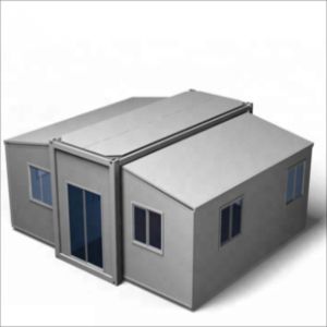 Prefab Four Bedroom One Bathroom Container House with Steel Structure and