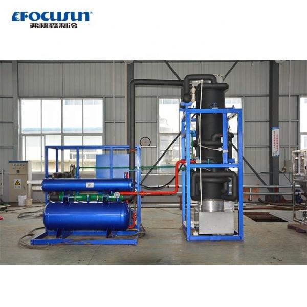 30kw Power Supply Industrial Ice Tube Machine for Gourmet Beverage Preservation