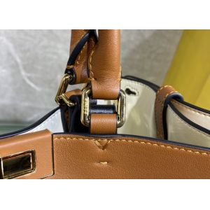 peekaboo genunie leather bag simple high capicity Women fashion handbag