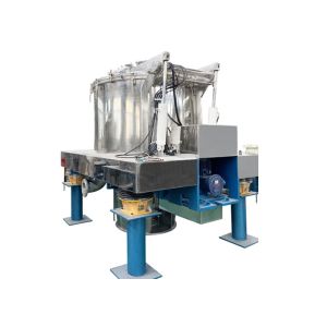 Sanitary 15kw Bottom Unloading Industrial Centrifugal Separator Machine