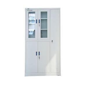 1 Year Warranty Steel Glass Door Metal Cabinet RAL Color