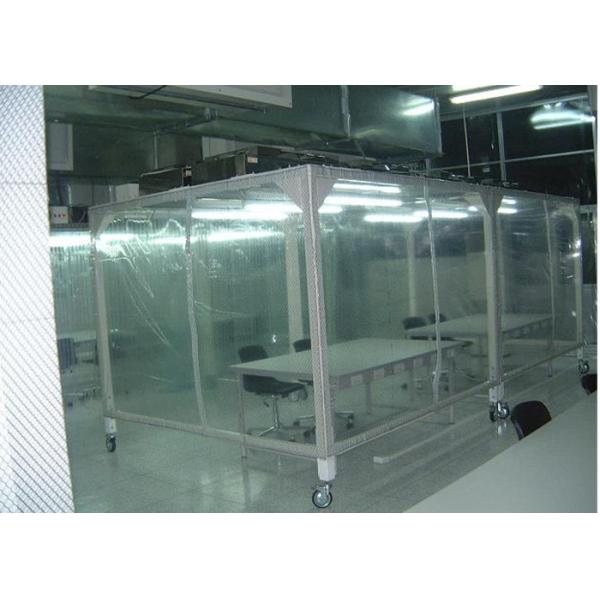 Buy Power Coated Steel Softwall Cleanroom Pharmaceutical , Vertical Laminar Air Flow Chamber at wholesale prices