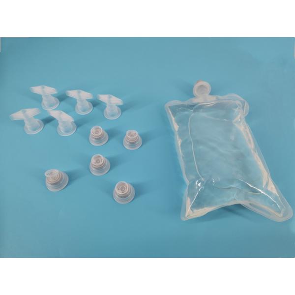 28mm 32mm Diameter Ring Pull Caps PP IV Fluid Bottle Euro Cap