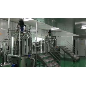 Vacuum Body Cream Cosmetic Emulsifier Mixer Machine 63RPM Leakproof