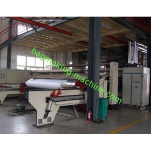 Industry PP Non Woven Fabric Bag Making Machine / Non Woven Bag Making Machine