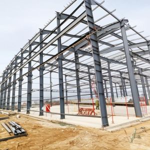 Durable Industrial Steel Building with AWS D1.1 Welding Standard 100-275g/m2