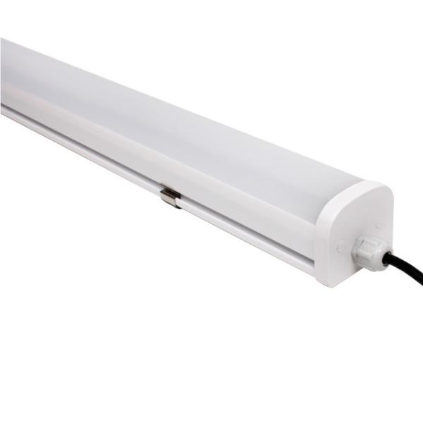 Supermarket Tri Proof LED Light IP65 Waterproof Aluminum Alloy Milky Cover