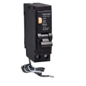 10KA Single Phase RCBO Circuit Breaker With Connection Cable
