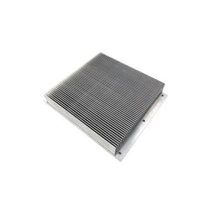 Industrial Skived Fin Heat Sink Manufacturing High Thermal Conductivity CE