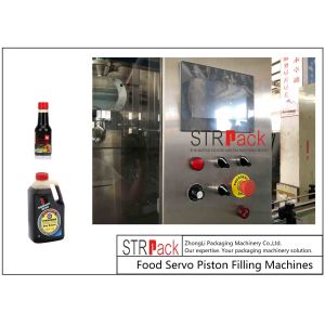 Foodstuff Gravity Automatic Liquid Filling Machine AC220V 5000ml