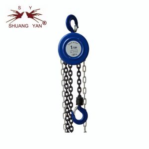Quality Portable Compact Lifting Chain Block 1T*3M HSZ for sale