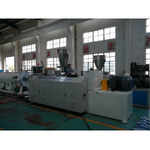 Computer Control PVC Pipe Extrusion Line Twin Screw Tube Making Machine