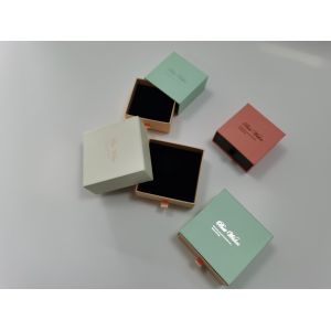 ODM Custom Printed Jewellery Boxes CMYK / PMS Packaging Folding Box