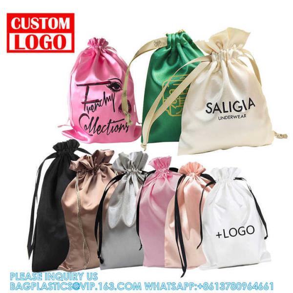Satin Gift Bags, Jewelry Bags, Wedding Favor Drawstring Bags Baby Shower