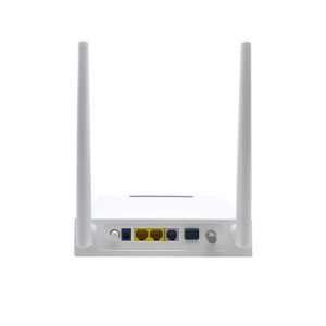2x2 MIMO XPON GPON 1GE ONU 1FE 1VoIP WiFi CATV WDM AGC ONT
