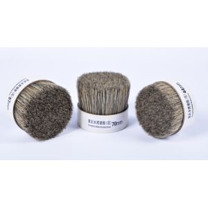 Grey boiled bristles