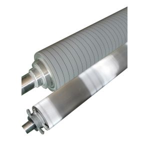 China Steam Heating 50 CrMo Tungsten Carbide Corrugating Rolls on sale