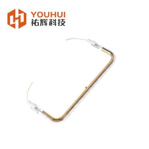 China U Type Short Wave Infrared Heating Tube 150-6000W Gold-Plated on sale