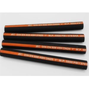 En 856 4sh 4sp Four Layers Wire high pressure hydraulic hose for Industrial