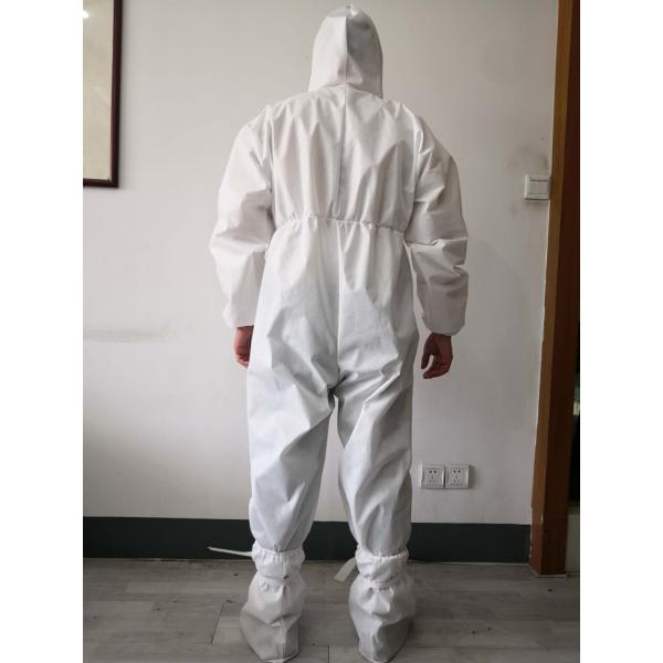 Chemical Industrial Disposable Protective Suit Disposable Microporous Film Coverall