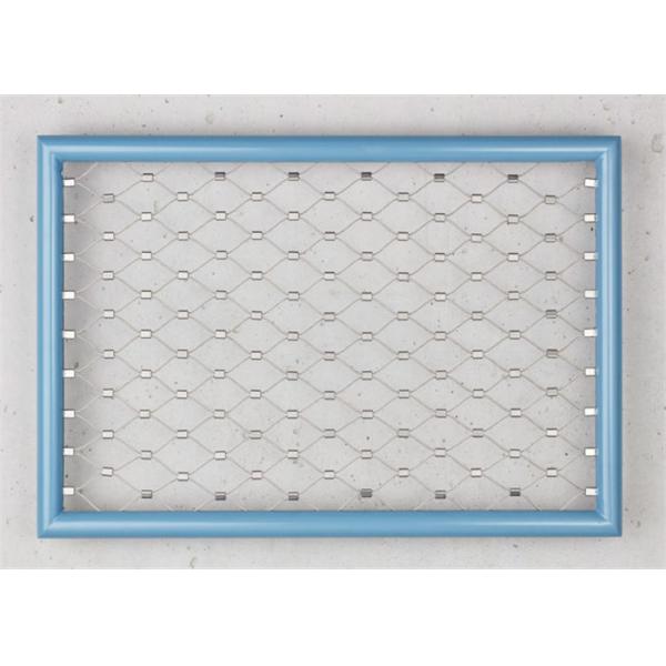 Buy Ss316 60mm Hole Mesh Balustrade Panels 720mm Height at wholesale prices