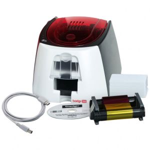 Quality Evolis Badgy 100/200 Printer Thermal Direct Printing PVC ID Card Printer With Single Side for sale