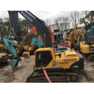 Used Volvo Excavator Ec240b for Sale, Secondhand Construction Hydraulic Track