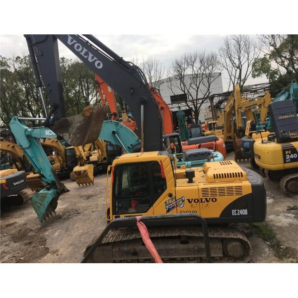 Used Volvo Excavator Ec240b for Sale, Secondhand Construction Hydraulic Track