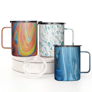 Leak Proof Coffee Insulated Travel Mugs With Lid 100 Oz