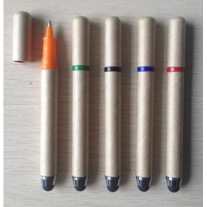 Quality Paper ball pen with touch pen for sale
