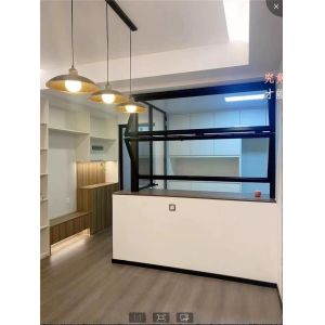 Horticulture Folding Window System Facilitating Direct Access to Raised Herb