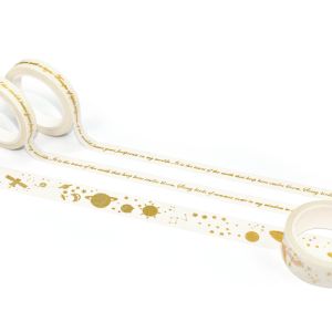 Waterproof Custom Cheap Professional Printed Resistant Gold Foil Washi Paper