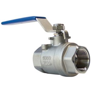 China Customized Instructions for Female Thread PN16 BSP Stainless Steel 2PC Ball Valve on sale