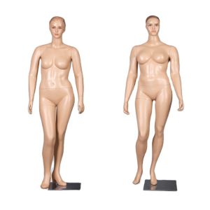 Thick Mannequin fat female dummy face invisible mannequin for display brazilian
