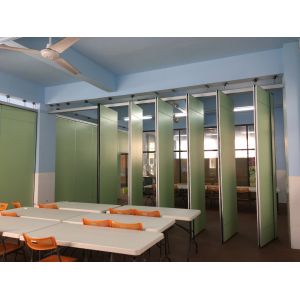Commercial Furniture Aluminium Profile Foldable Partition Wall Retractable And